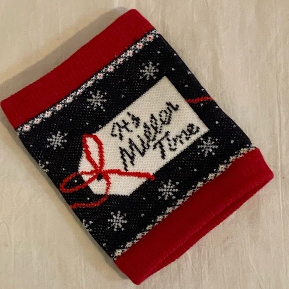 Miller Lite Knit Can Coozie - Picture 3 of 4